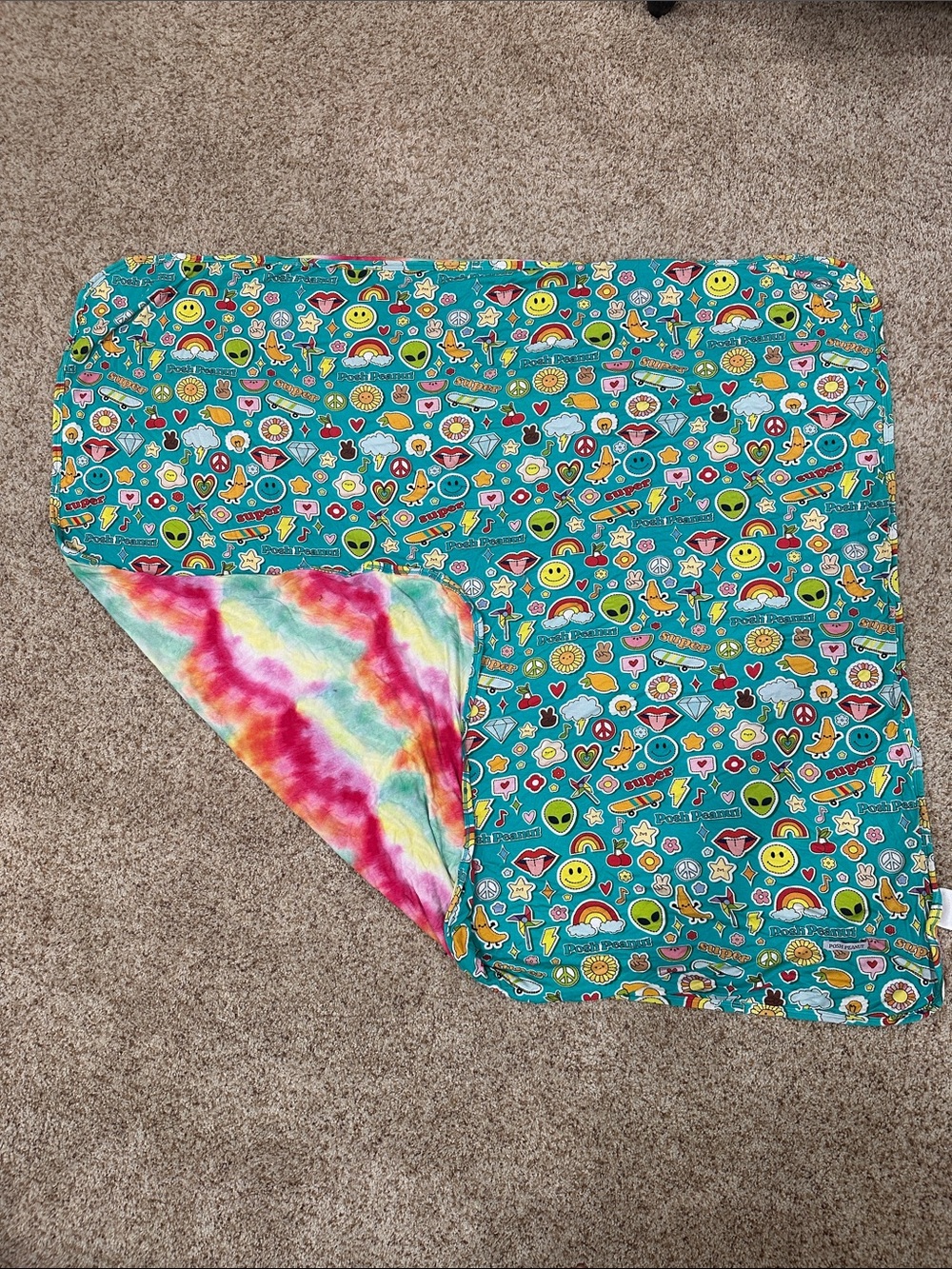Posh Peanut Sticker Medley Blanket